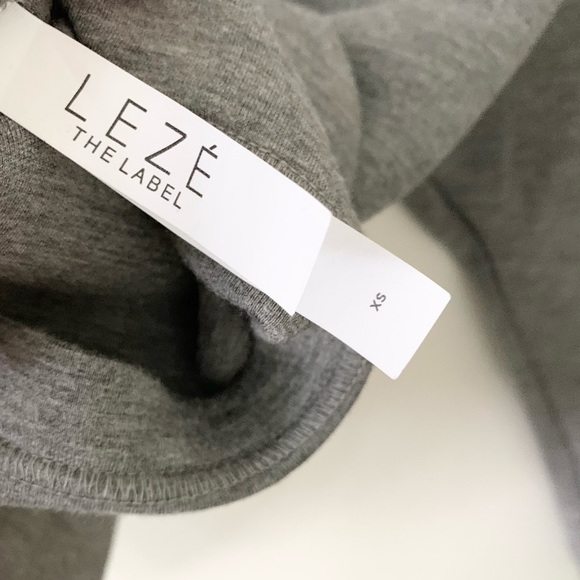 LEZE The Label Grey Maya Turtleneck Xs - Picture 4 of 6